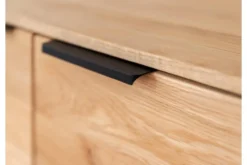 Arrediorg Credenza moderna massello con sezione di tronco