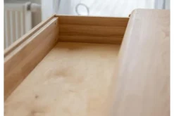 Arrediorg Credenzina 2 ante moderna in legno massello naturale
