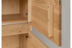 Arrediorg Cristalliera bassa 1 anta sinistra in legno naturale design moderno