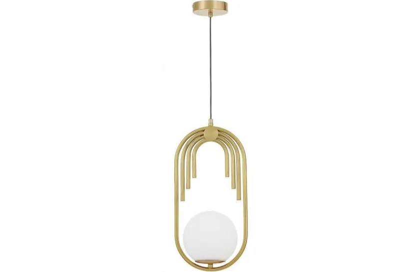 Arrediorg Lampada art deco a sfera ottone ZANETTI D15