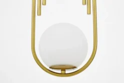 Arrediorg Lampada art deco a sfera ottone ZANETTI D15