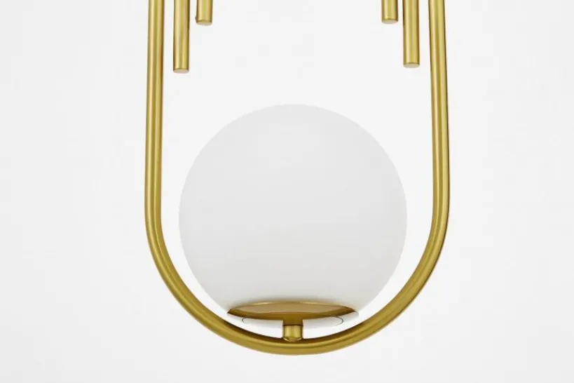 Arrediorg Lampada art deco a sfera ottone ZANETTI D15