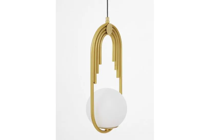 Arrediorg Lampada art deco a sfera ottone ZANETTI D15