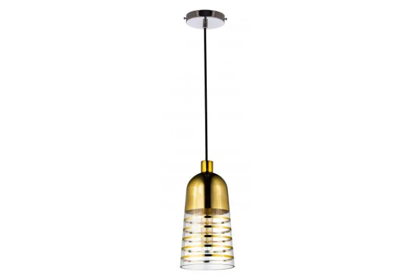 Arrediorg Lampada a sospensione di design in vetro colore ETRICA