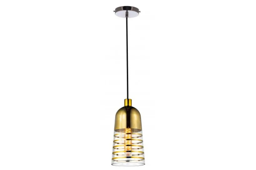 Arrediorg Lampada a sospensione di design in vetro colore ETRICA