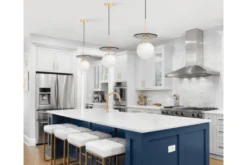 Arrediorg Lampada a sospensione di design moderno DALTONA W1 Oro