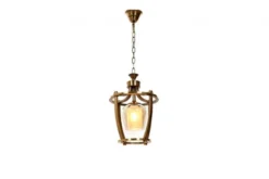 Arrediorg Lampada a sospensione in stile industriale vintage di metallo BROOKLYN W1