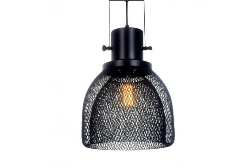 Arrediorg Lampada a sospensione in stile industriale vintage gabbia FRATTON