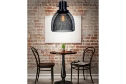 Arrediorg Lampada a sospensione in stile industriale vintage gabbia FRATTON