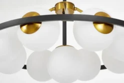 Arrediorg LAMPADA A SOSPENSIONE MODERNA E ORO DONZANO W9