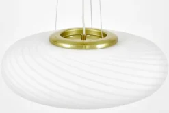 Arrediorg LAMPADA A SOSPENSIONE MODERNA E ORO MONARTE D48