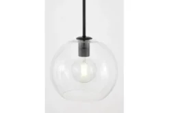 Arrediorg LAMPADA A SOSPENSIONE MODERNA NERA HALO W1