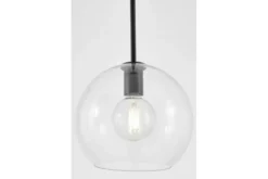 Arrediorg LAMPADA A SOSPENSIONE MODERNA NERA HALO W1
