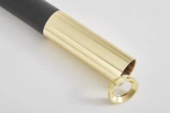 Arrediorg LAMPADA A SOSPENSIONE MODERNA TUBO E ORO SLIM W1