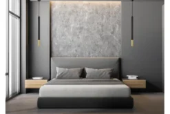 Arrediorg LAMPADA A SOSPENSIONE MODERNA TUBO E ORO SLIM W1