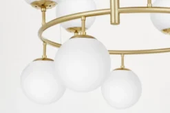 Arrediorg LAMPADA A SOSPENSIONE MODERNA E OTTONE CEREDO NEO W10