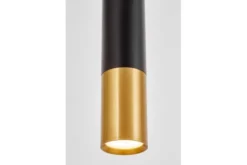 Arrediorg LAMPADA A SOSPENSIONE MODERNA CON TUBO E OTTONE LINEO W1