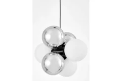 Arrediorg LAMPADA A SOSPENSIONE MODERNA NERA SAONA W6