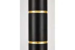 Arrediorg LAMPADA A SOSPENSIONE MODERNA TUBO E ORO ASTI W1