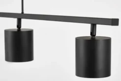 Arrediorg LAMPADA A SOSPENSIONE MODERNA NERA BOLT W4