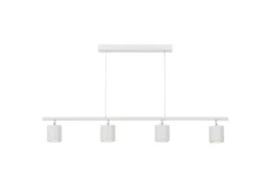 Arrediorg LAMPADA A SOSPENSIONE MODERNA BIANCA BOLT W4