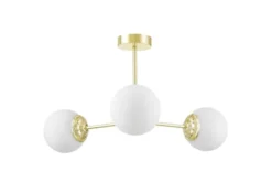 Arrediorg LAMPADA A SOSPENSIONE MODERNA CLASSICA ORO FINO RING W3