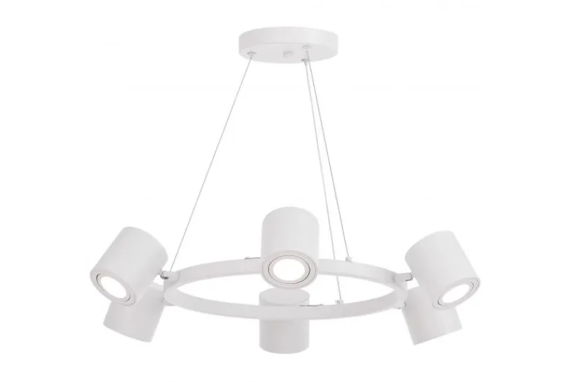 Arrediorg LAMPADA A SOSPENSIONE MODERNA BIANCA BOLT W6