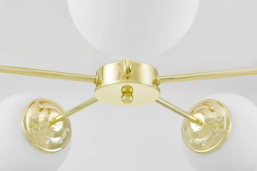 Arrediorg LAMPADA A SOSPENSIONE MODERNA ORO FINO RING W5