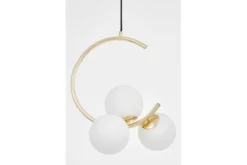Arrediorg LAMPADA A SOSPENSIONE MODERNA ORO BONIO W3