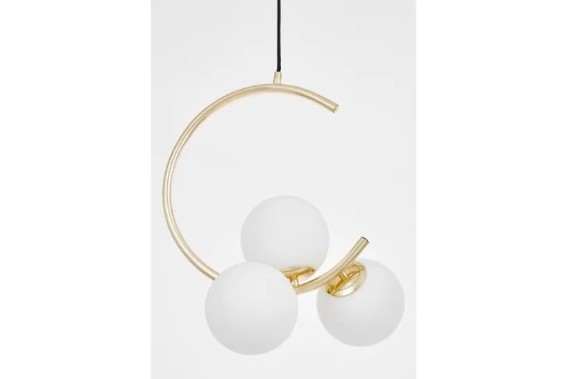 Arrediorg LAMPADA A SOSPENSIONE MODERNA ORO BONIO W3