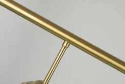 Arrediorg LAMPADA A SOSPENSIONE MODERNA OTTONE FINO W6