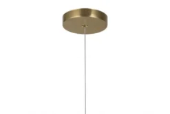 Arrediorg LAMPADA A SOSPENSIONE MODERNA OTTONE FINO W6