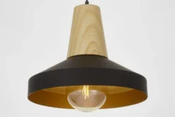 Arrediorg LAMPADA A SOSPENSIONE NERA ZOLI W1
