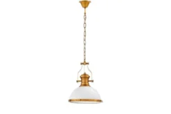 Arrediorg Lampada a sospensione ottone e stile industriale ETTORE