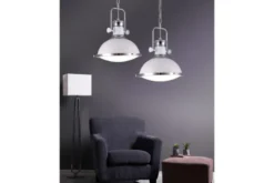Arrediorg Lampada a sospensione stile industriale vintage BATORE W1