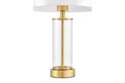 Arrediorg LAMPADA DA NOTTE MODERNA IN LEONA