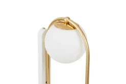 Arrediorg Lampada da parete a sfera doppia oro PANARI W2