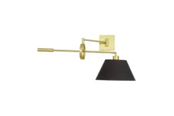 Arrediorg LAMPADA DA PARETE IN OTTONE E , TURINA