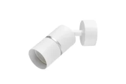 Arrediorg LAMPADA DA PARETE MODERNA E ARGENTO ASTI W1