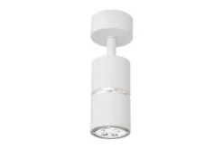 Arrediorg LAMPADA DA PARETE MODERNA E ARGENTO ASTI W1