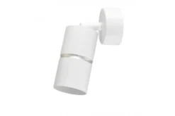 Arrediorg LAMPADA DA PARETE MODERNA E ARGENTO ASTI W1