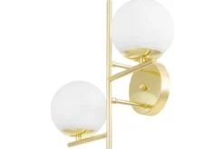 Arrediorg LAMPADA DA PARETE MODERNA CLASSICA ORO LEDO W2