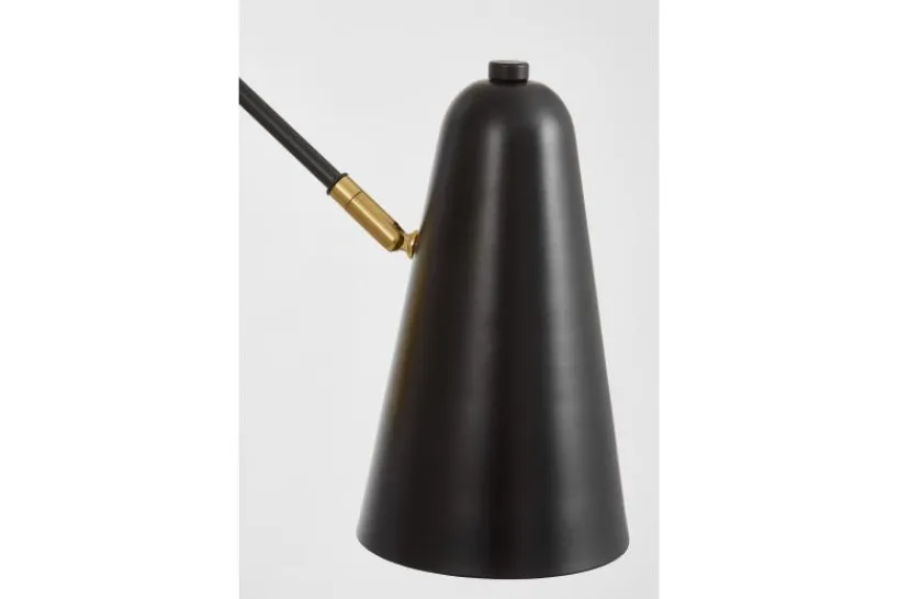 Arrediorg LAMPADA DA PARETE MODERNA NERA RONA W2