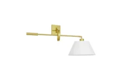 Arrediorg LAMPADA DA PARETE OTTONE E TURINA