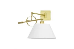 Arrediorg LAMPADA DA PARETE OTTONE E TURINA