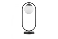 Arrediorg LAMPADA DA SCRIVANIA NERA MODERNA VERO W1