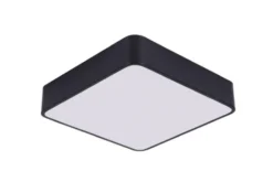 Arrediorg LAMPADA DA SOFFITTO CUBO D40 NERA MODERNA