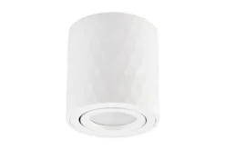 Arrediorg Lampada da soffitto in metallo bianco TIGO W1