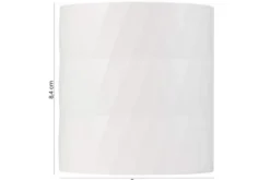 Arrediorg Lampada da soffitto in metallo bianco TIGO W1