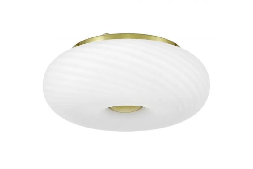 Arrediorg LAMPADA DA SOFFITTO MODERNA E ORO MONARTE D28